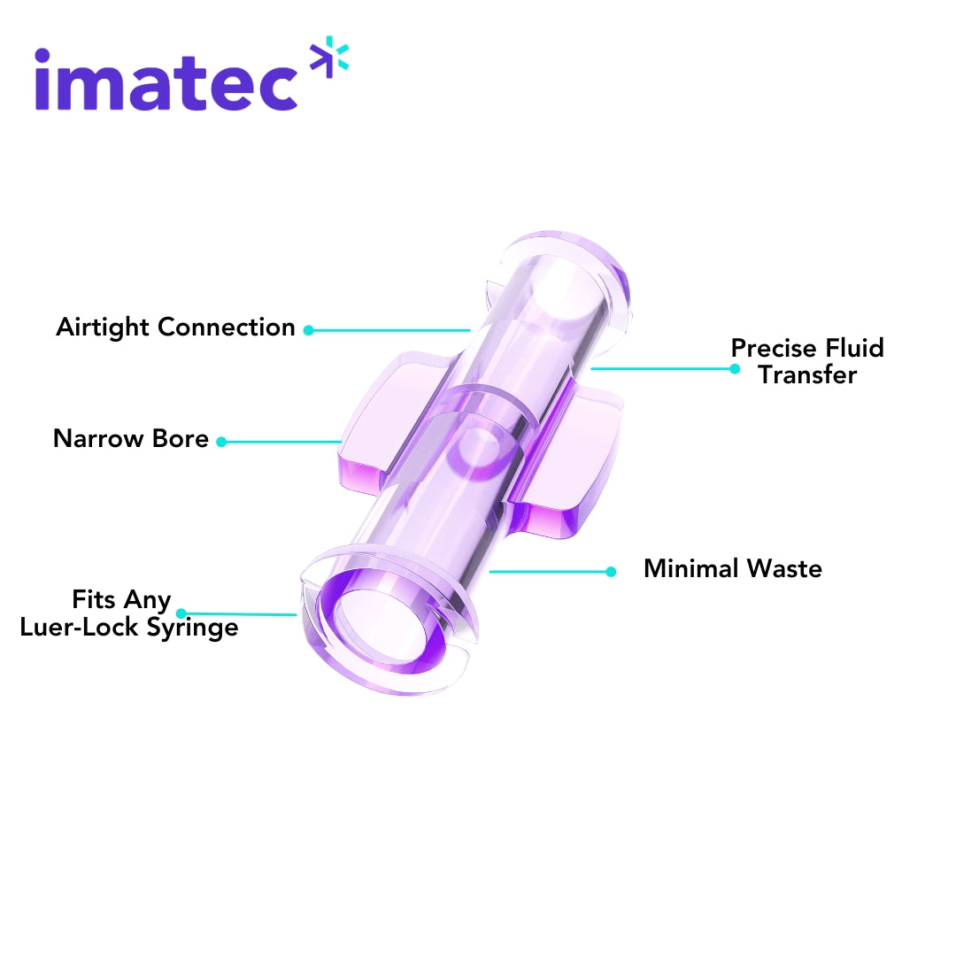 Luer Lock to Luer Lock Connectors (Narrow Bore)