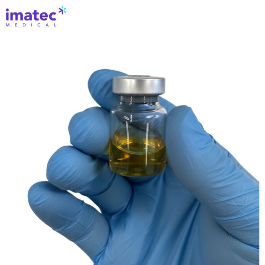 5ml Clear Glass Vials with Crimped Caps (Sterile)
