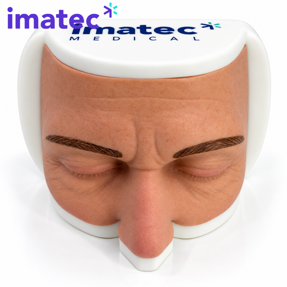 Upper & Lower Face Silicone Injection Training Models by Imatec Medical