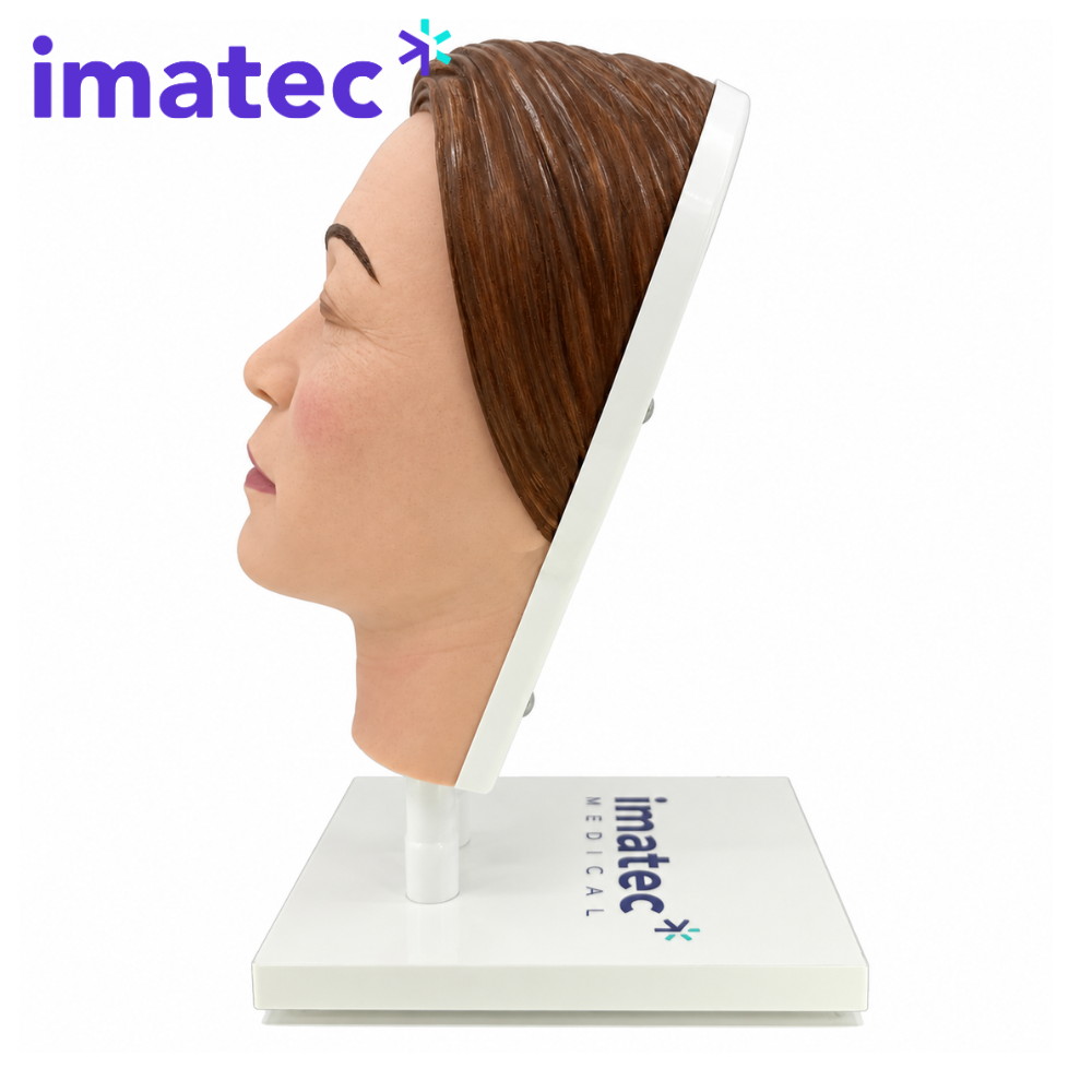 Facial Injection Training Head by Imatec Medical