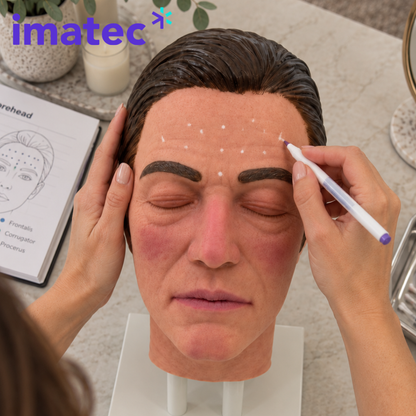 Facial Injection Training Head by Imatec Medical