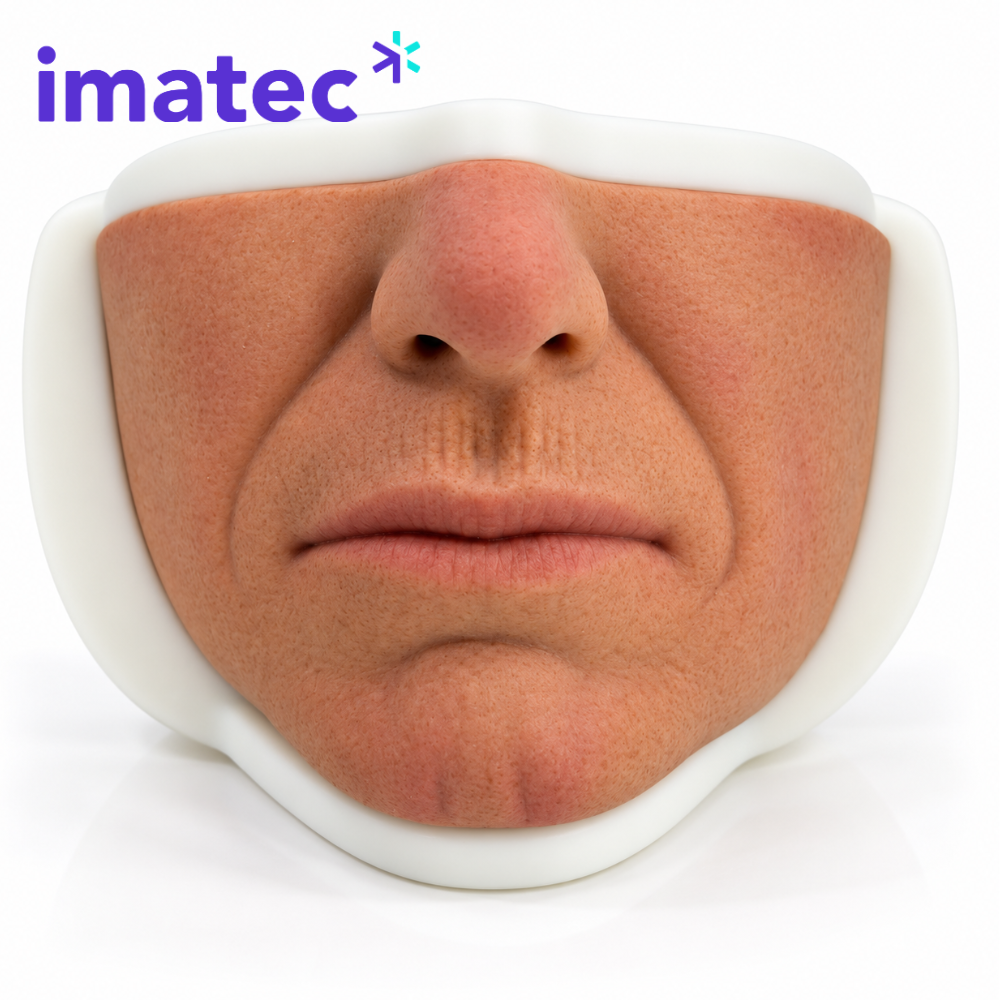 Upper & Lower Face Silicone Injection Training Models by Imatec Medical