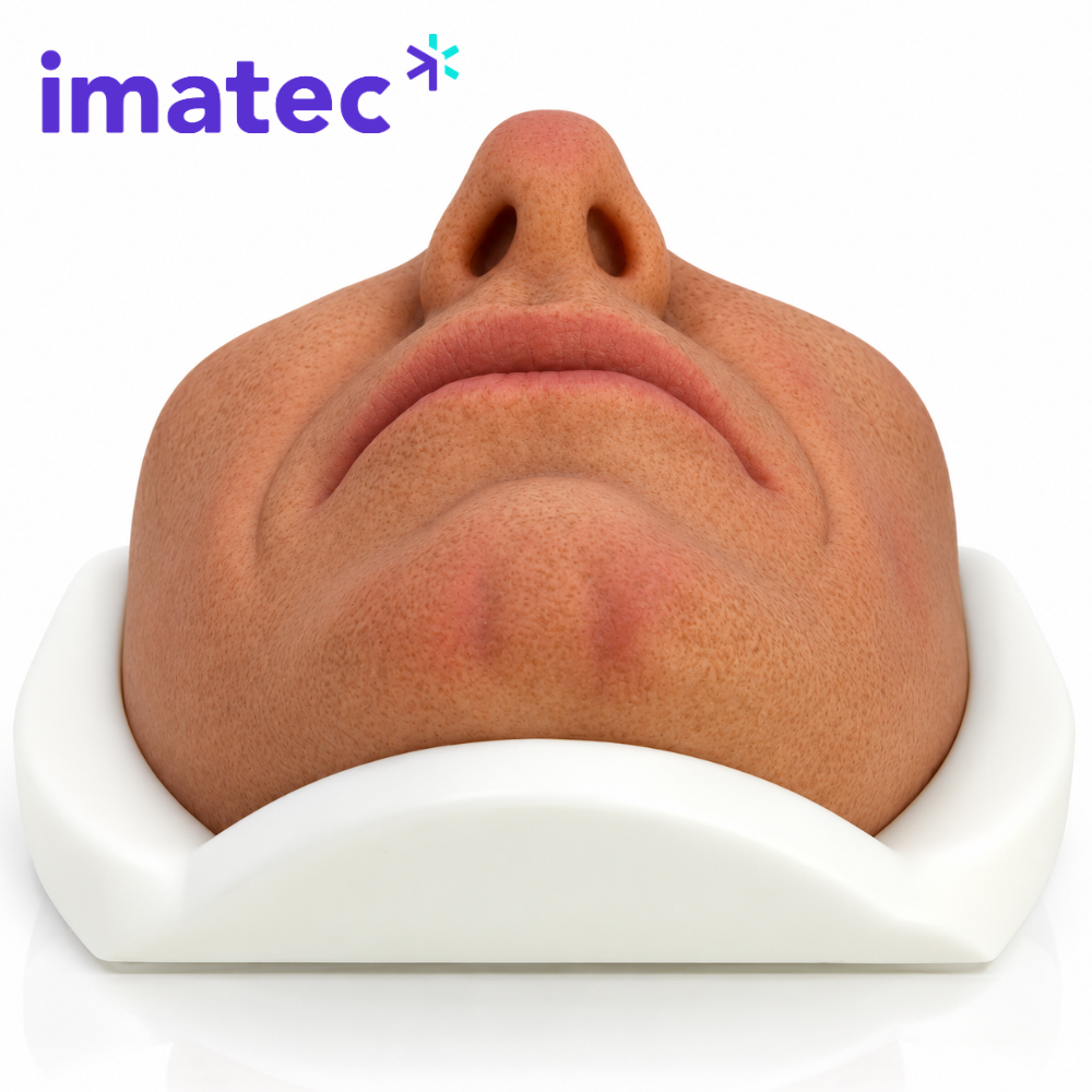 Upper & Lower Face Silicone Injection Training Models by Imatec Medical