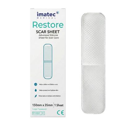 Restore Silicone Scar Sheet (150mmx15mm) by Imatec Medical
