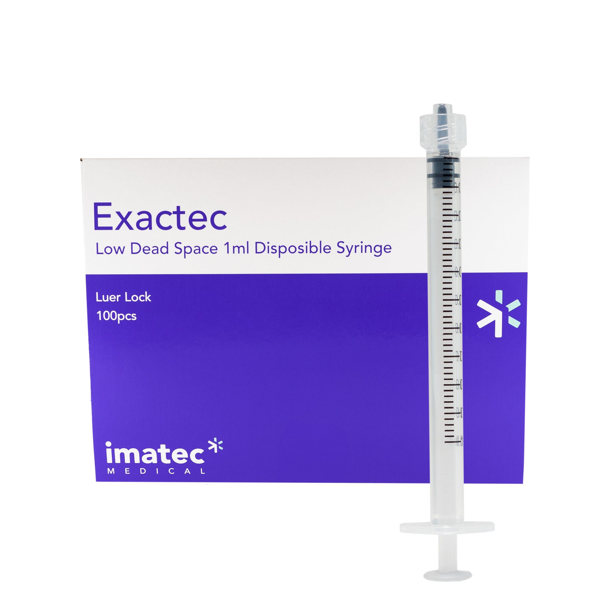 Exactec 1ml LDS Luer Lock Syringes – Imatec Medical