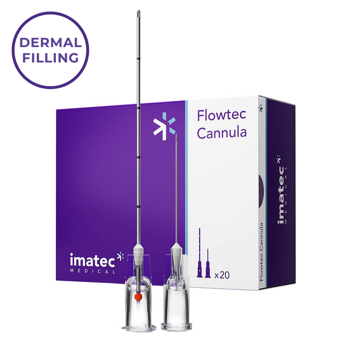 Flowtec Dermal Filling Cannulas - Boxes of 20 – Imatec Medical Australia